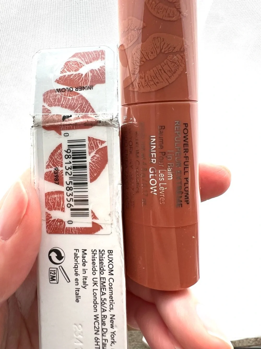 NIB Buxom Inner Glow Power-full Plump Lip Balm 4.8g